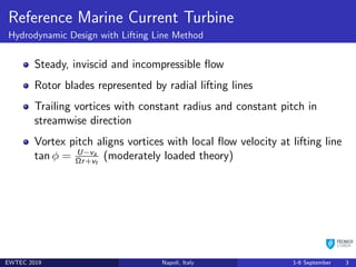 Design of a Horizontal Axis Marine Current Turbine with Dedicated ...