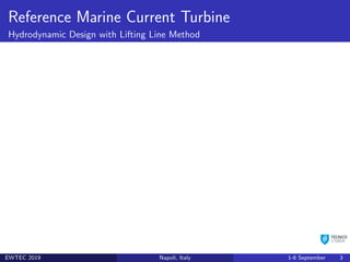 Design of a Horizontal Axis Marine Current Turbine with Dedicated ...