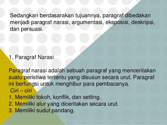 Presentation paragraf