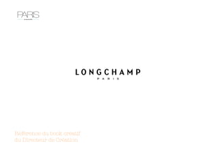 Référence du book créatif 
du Directeur de Création 
 