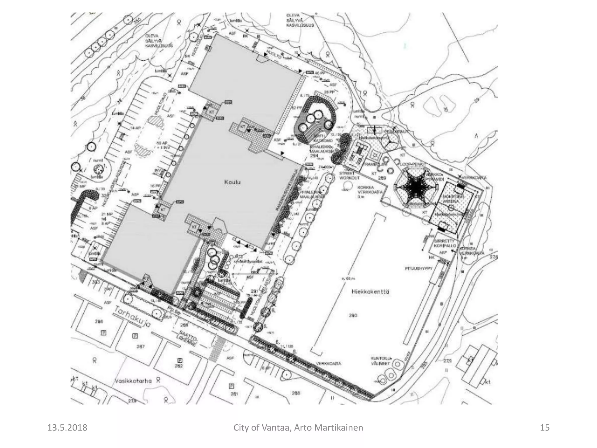 13.5.2018 City of Vantaa, Arto Martikainen 15
 