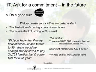 17. Ask for a commitment – in the future