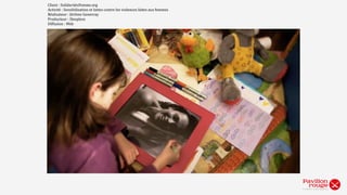 Client 
: 
Bedycasa 
Activité 
: 
Location 
de 
chambres 
entre 
particuliers 
Réalisateur 
: 
Jérôme 
Genevray 
Producteur 
: 
Pavillon 
rouge 
Diffusion 
: 
TV 
et 
Web 
Performances 
suite 
à 
la 
diffusion 
du 
Film 
TV 
: 
Record 
d’activité 
de 
réservation 
de 
chambres 
en 
ligne 
et 
de 
fréquentation 
du 
site 
bedycasa.fr 
 