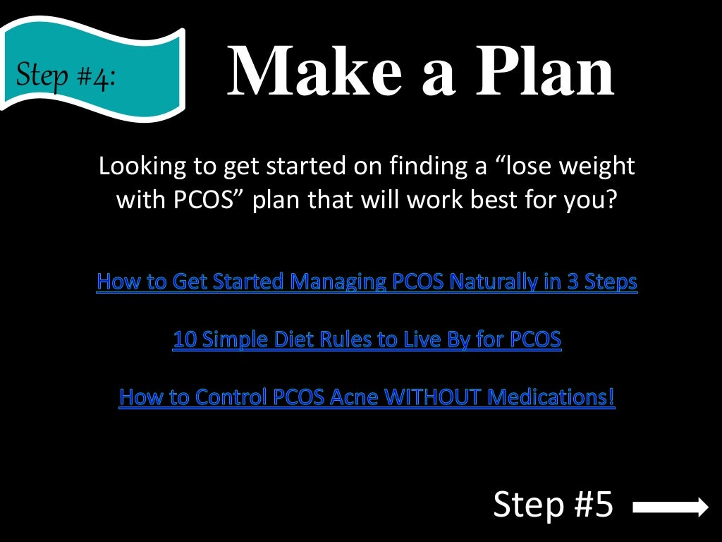 How do you Lose Weight with PCOS?