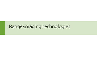 Range-imaging technologies