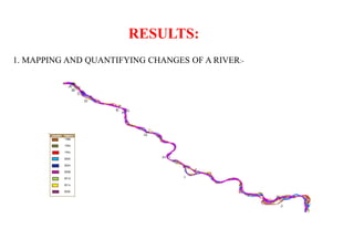 Channel Shifting channel shifting identification of a ganga river in prayagraj region ...