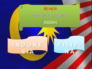 REAKSI
F I L I P I
N A
I N D O N E
S I A
 