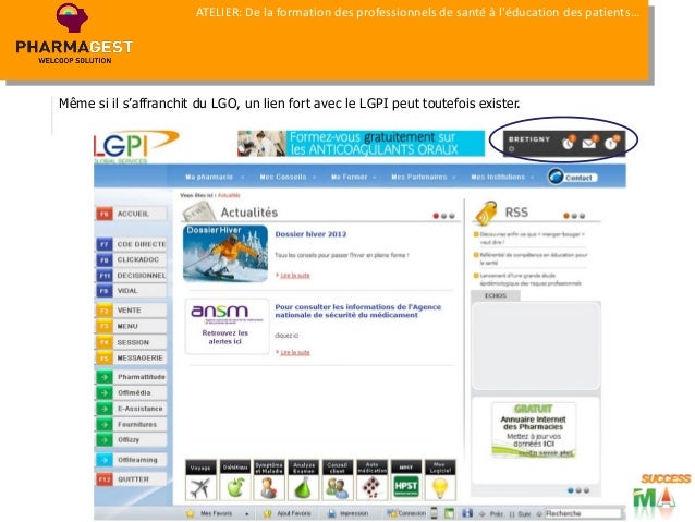 Presentation Pharmagest Pharmasuccess 2013