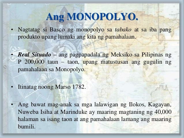 Featured image of post Epekto Ng Monopolyo Sa Tabako Sa Pilipinas Ap5 unit 3 aralin 11 monopolyo sa tabako