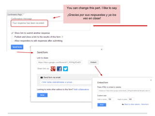Technology for Spanish teachers