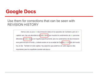 Technology for Spanish teachers