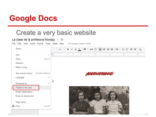 Technology for Spanish teachers