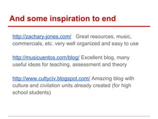 Technology for Spanish teachers