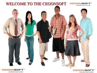 WELCOME TO THE CEGONSOFT

 
