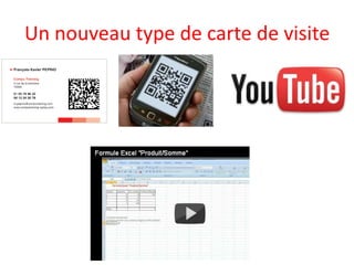 Un nouveau type de carte de visite
 