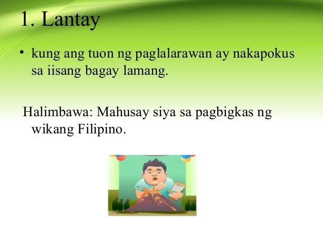 Halimbawa Ng Lantay Na Pang Uri Pang-Uri