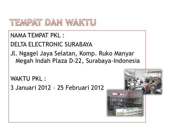 Presentation Laporan Pkl