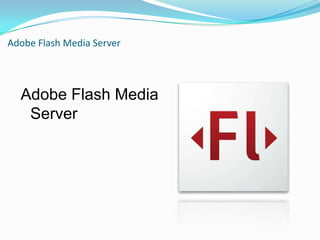 Adobe Flash Media ServerAdobe Flash Media Server 