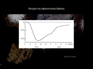 Θεωρία τθσ θφαιςτειακισ δράςθσ




                             Katmai, Alaska
 
