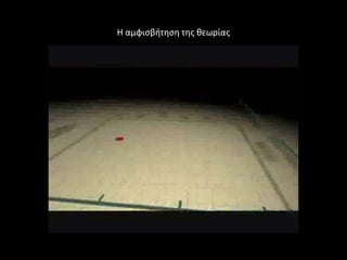 Η αμφιςβιτθςθ τθσ κεωρίασ
 