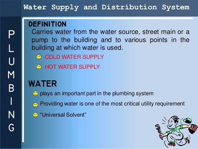 P Water Supplyl Andu Distributionmb Systeming P Water Supplyl Andu Distributionmb Systeming