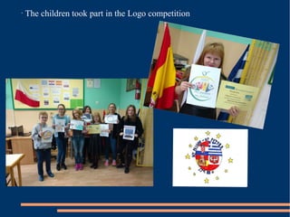 .
The children took part in the Logo competition
 