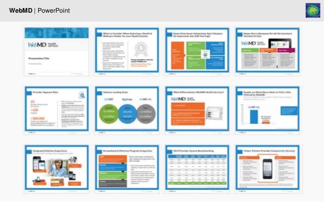presentation design template set up