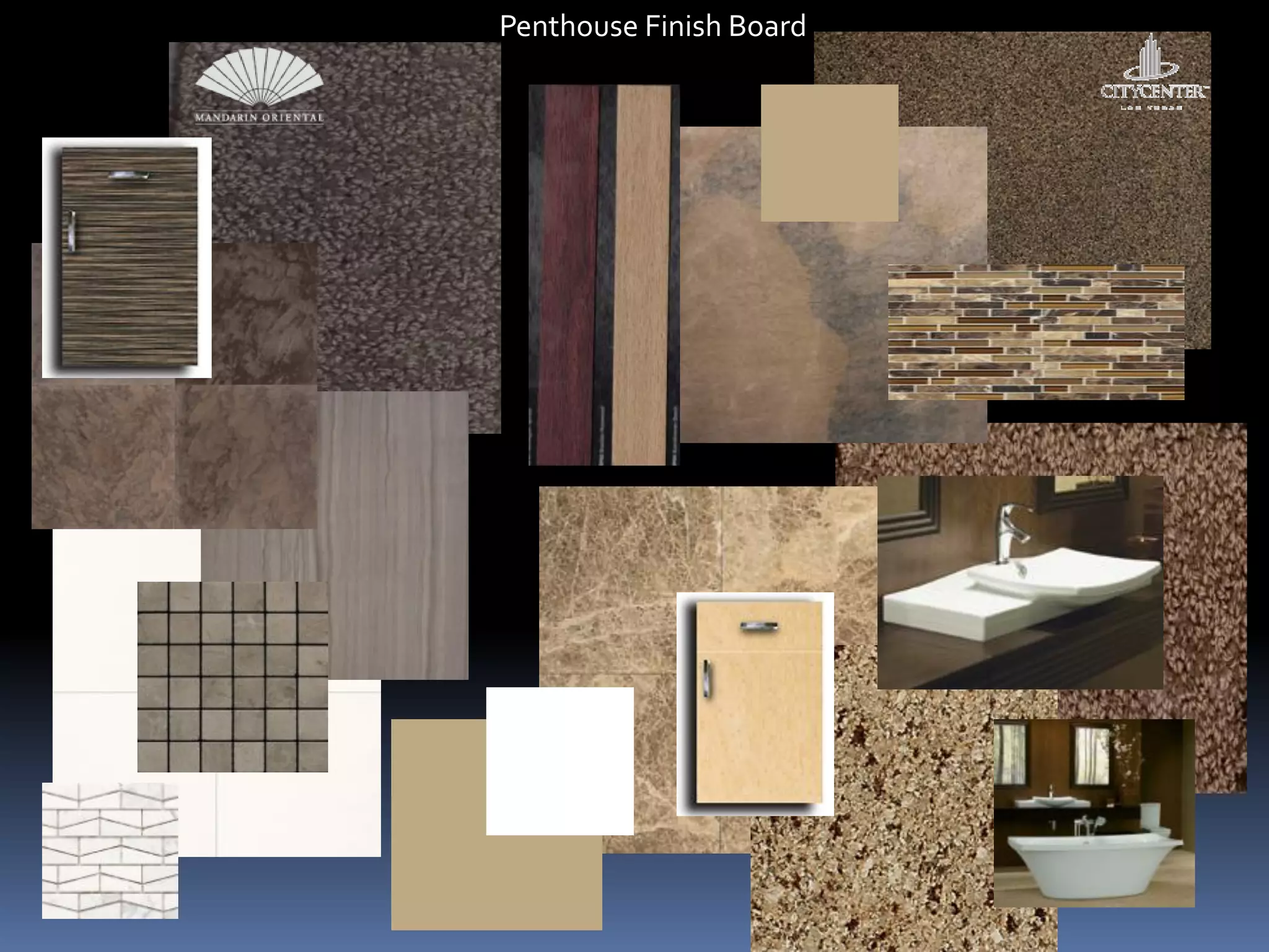 Penthouse Finish Board
 