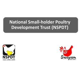 National Small-holder Poultry
Development Trust (NSPDT)
 