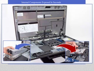 Internal Components Exposed In Seconds
 