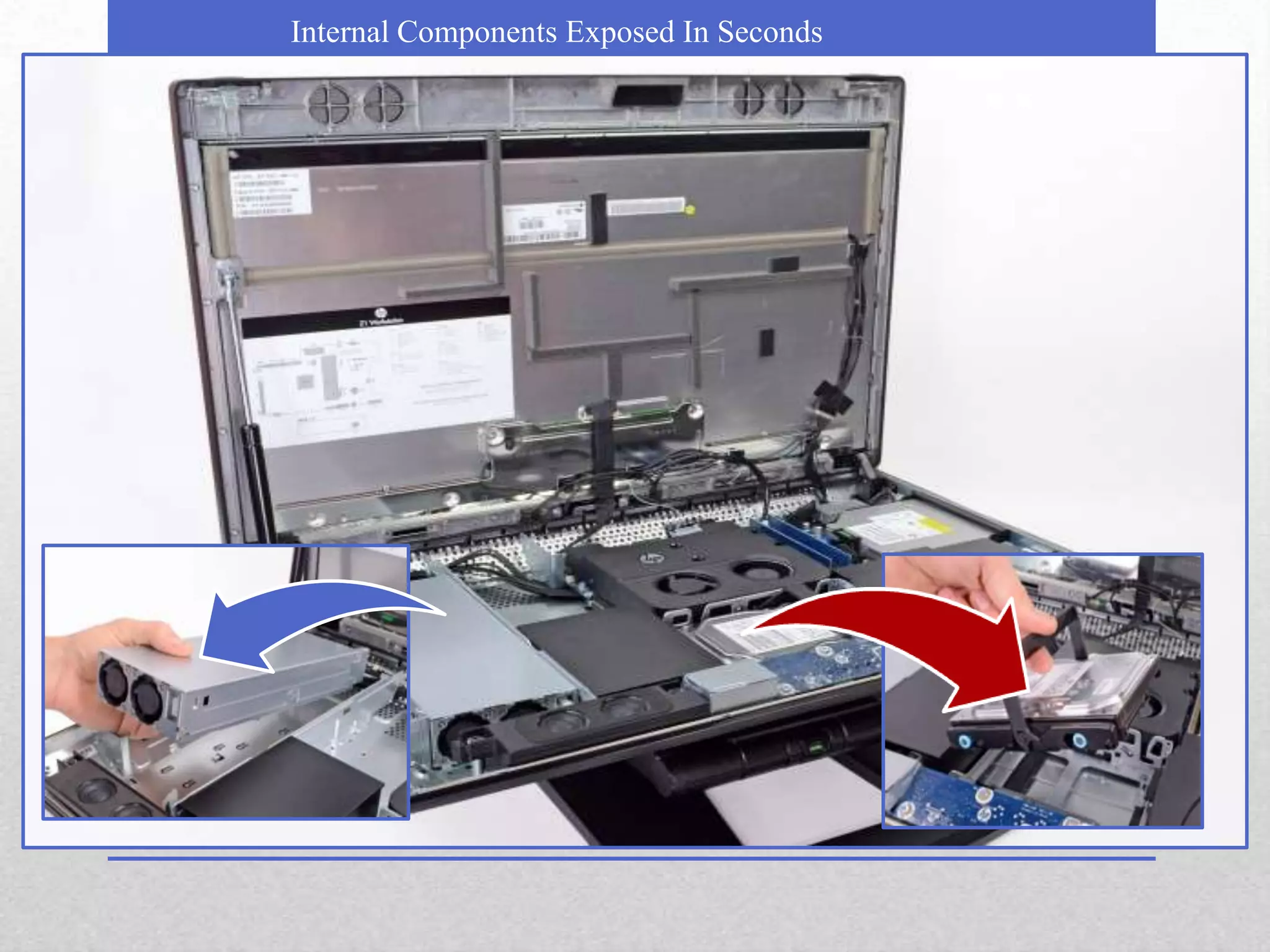 Internal Components Exposed In Seconds
 