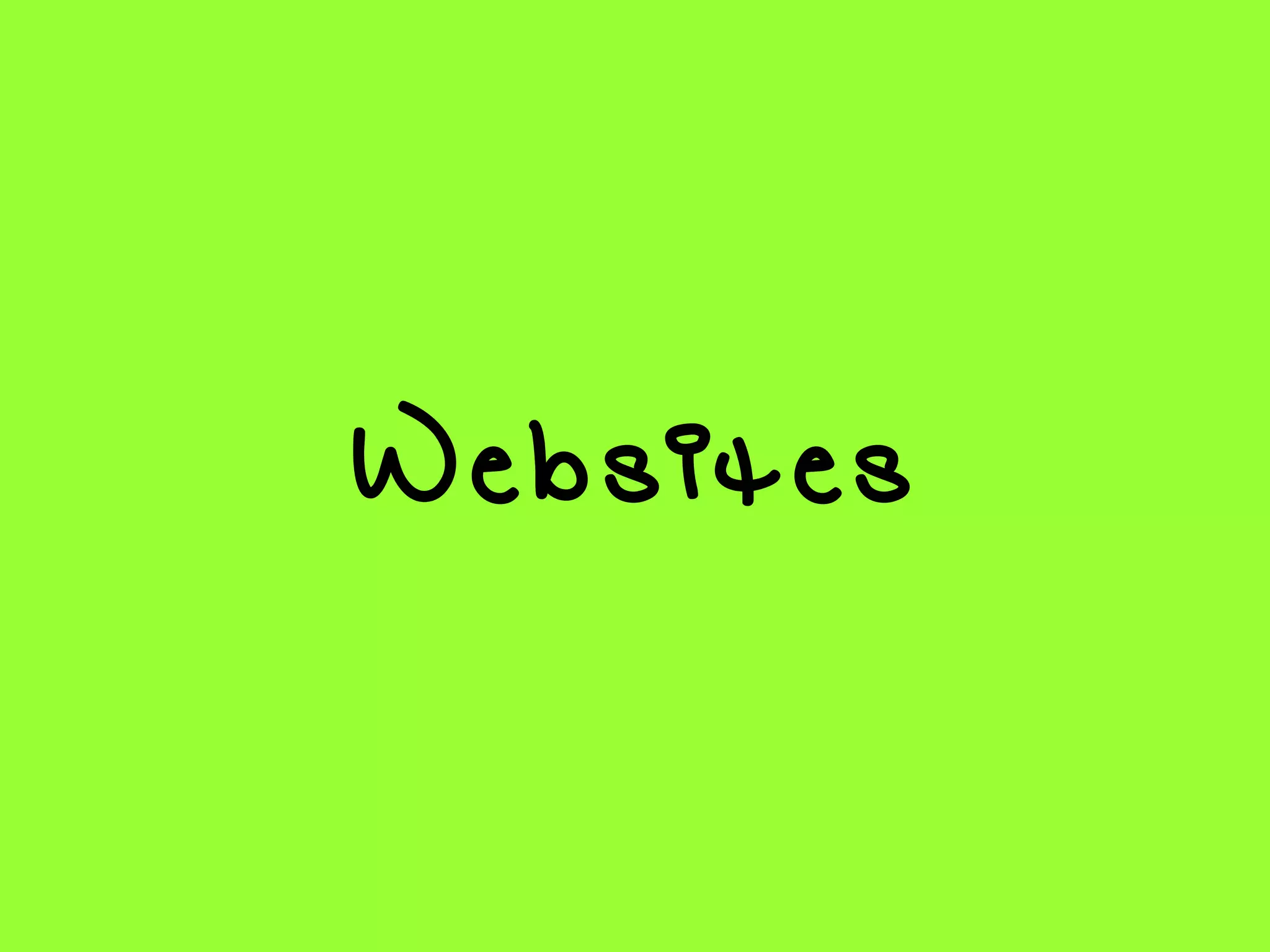 Websites 