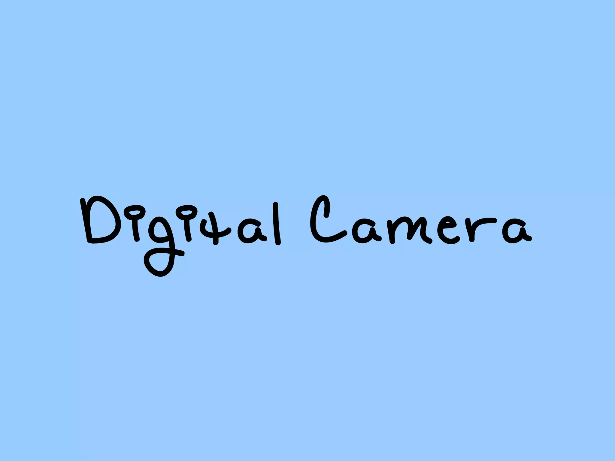 Digital Camera 