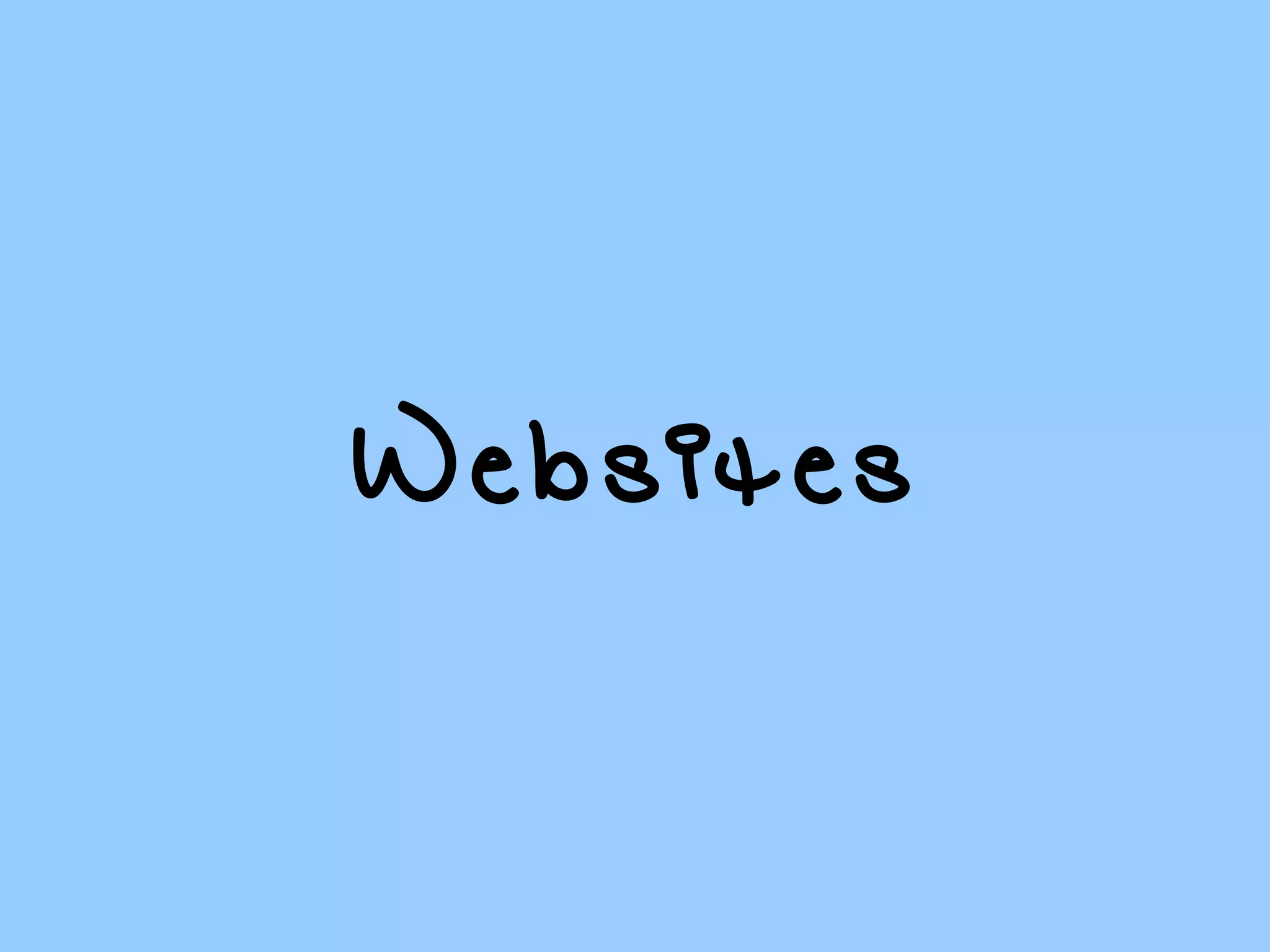 Websites 