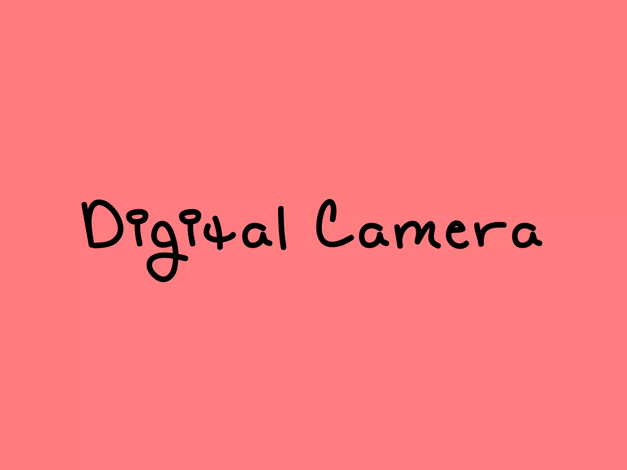 Digital Camera 
