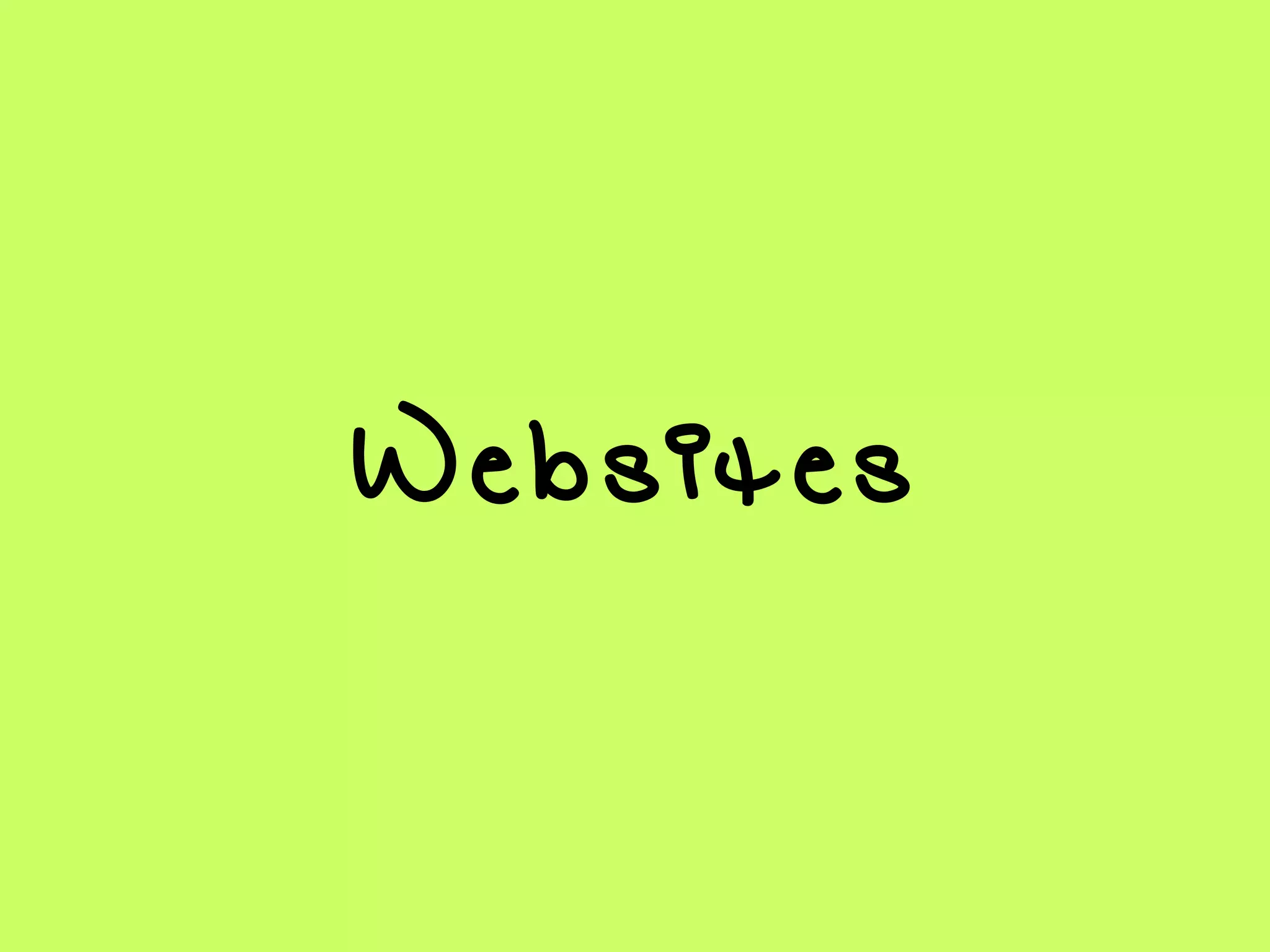 Websites 