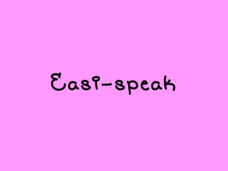 Easi-speak 