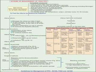 POSTPARTUM HEMORRHAGE | PPTX