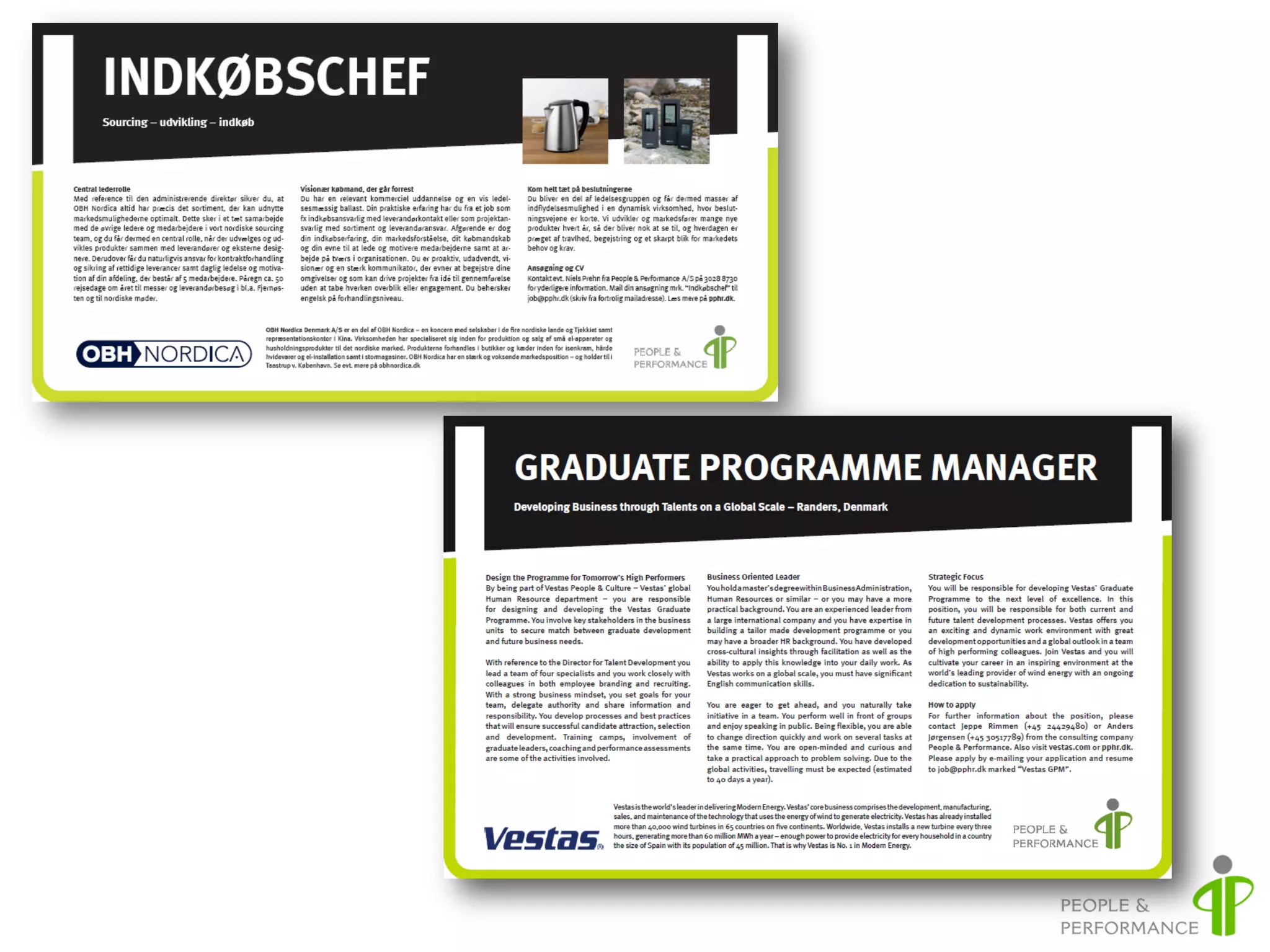 People &amp; Performance