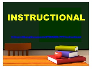 C:UsersShengDocumentsSTRIKERS PPTInstructional
 