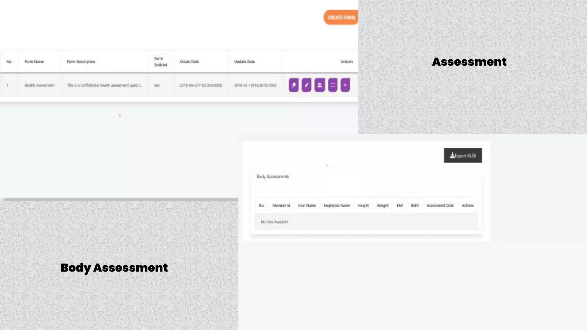 Assessment
Body Assessment
 