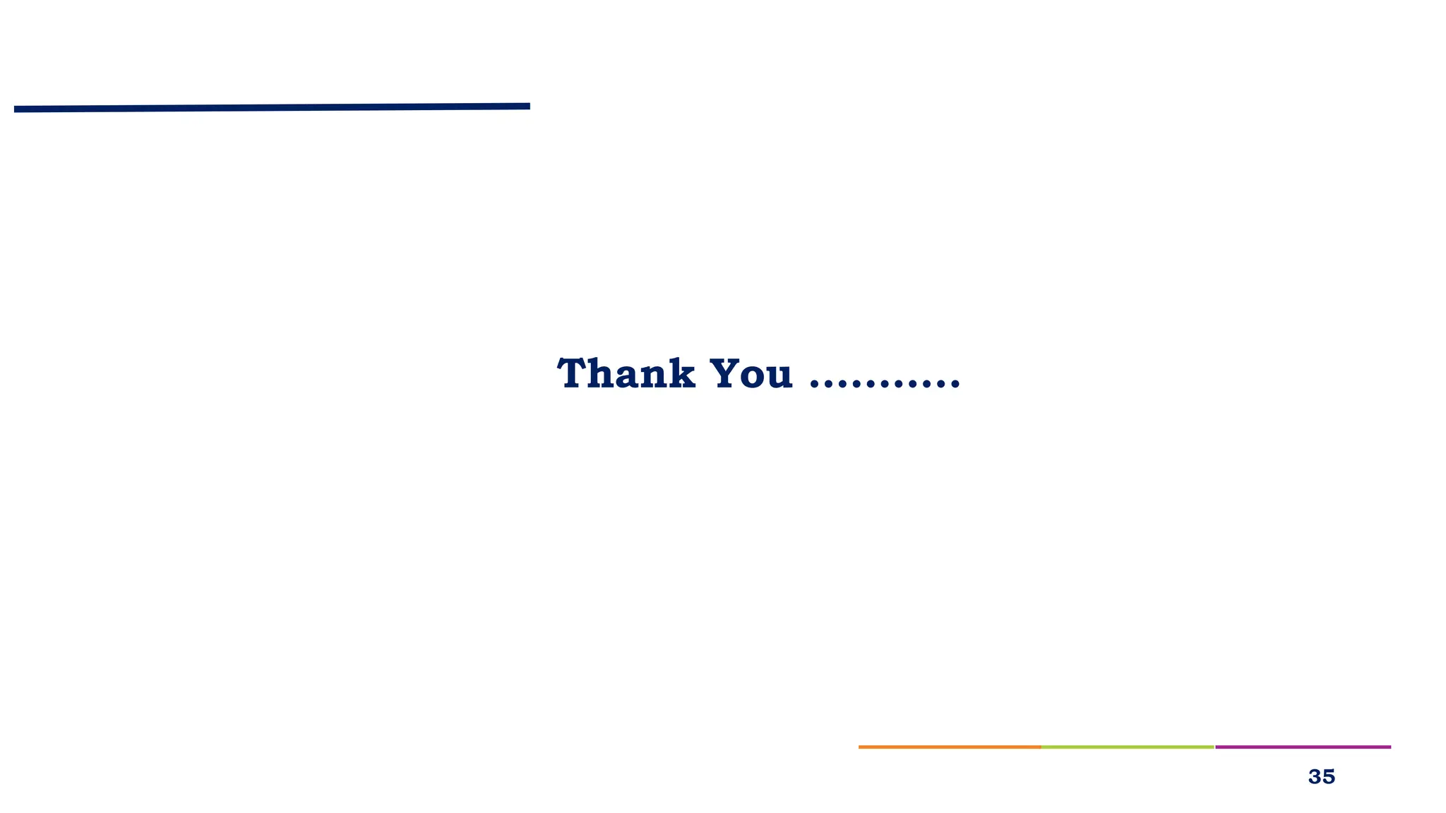 35
Thank You ………..
 