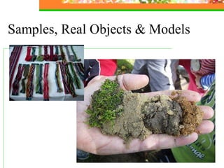 Samples, Real Objects & Models 