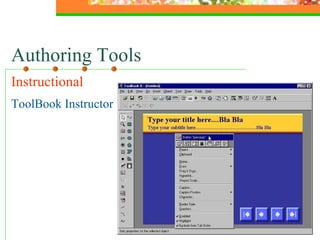 Authoring Tools Instructional   ToolBook Instructor 