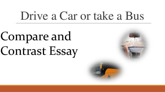 how to write compare and contrast essays ppt