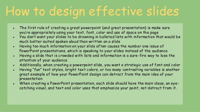This is a Presentation About Presentations
