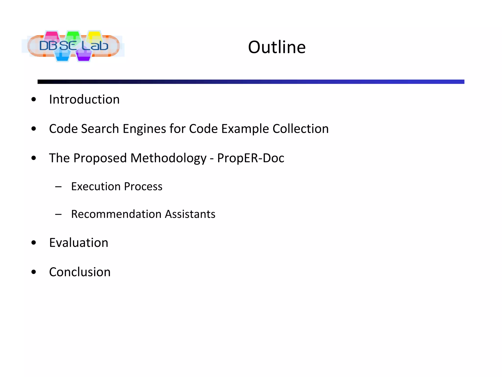 Recommending Proper API Code Examples for Documentation Purpose | PDF