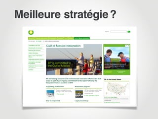 Meilleure stratégie ?
 