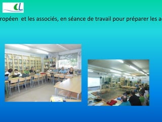 européen et les associés, en séance de travail pour préparer les actions  