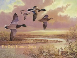 The Duck Hunters Guide
 